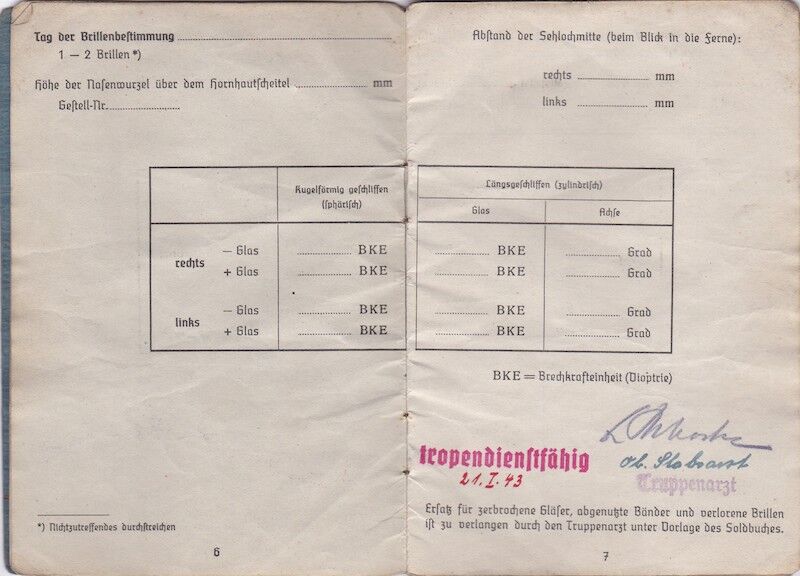 WWII German Luftwaffe Soldbuch ID - Obergefr Johann Lauer - Jäger Regiment 28 (L) - 14. Feld-Division (L) - 20. Gebirgs-Armee - Wehrmachtsbefehlsstelle Norwegen - Image 7